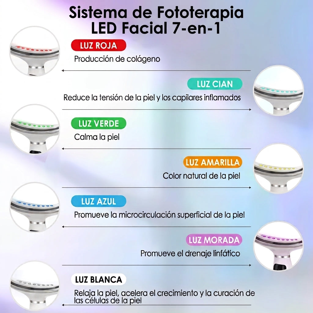 Lifting LED Facial: Piel Firme y Sin Arrugas